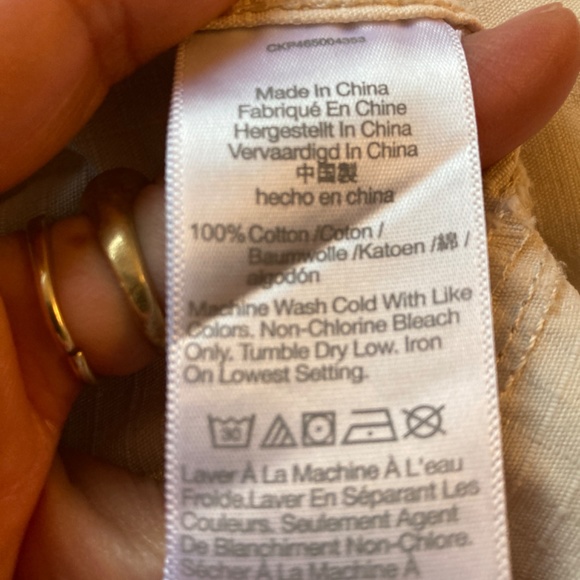 Madewell zip-front cropped overall jumpsuit - Picture 6 of 6